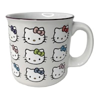 Hello Kitty with Glittered Bows Ceramic Mug, 20oz