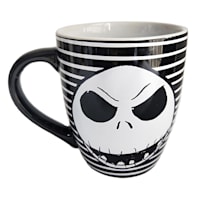 Nightmare Before Christmas Jack Pinstriped Mug, 25oz