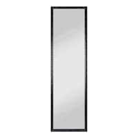 Black Ornate Leaner Mirror, 14x50