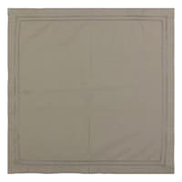 Set of 4 Grey Hemstitched Cloth Napkins