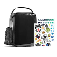 Hayden DIY Lunch Bag, Black