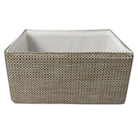 Tan Storage Basket, Medium