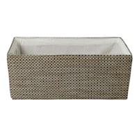 Tan Storage Basket, Small