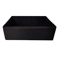 Black Storage Basket, Large