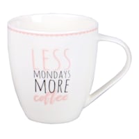 Less Mondays Mug, 17oz