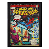 Retro Spiderman Canvas Wall Art, 14x18