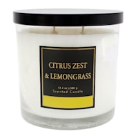 Citrus Zest & Lemongrass Scented Jar Candle, 13.4oz