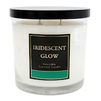 Iridescent Glow Scented Jar Candle, 13.4oz