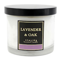 Lavender & Oak Scented Jar Candle, 3.9oz