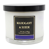 Mahogany & Suede Scented Jar Candle, 3.9oz