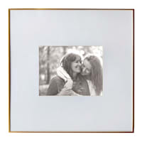 18x18 Matted to 8x10 Frame, Gold