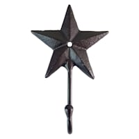 Star Metal Wall Hook, 4x6