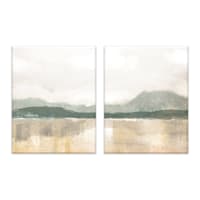 2-Piece Landscape Canvas Wall Art, 28x22
