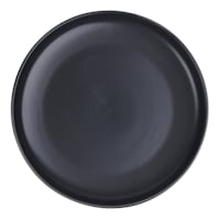 Set of 4 Stackable Cool Grey Salad Plates, 7.75"