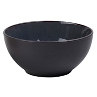 Grey Reactive Glazed Stoneware Cereal Bowl, 6"