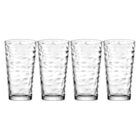 Set of 4 Origami Glass Coolers, 17oz