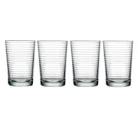 Set of 4 Solar Juice Glasses, 7oz