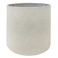 Off-White Tapered Drum Small Table Lamp Shade, 9x12x9