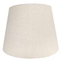Oatmeal Tapered Drum Shade, 13x17x12