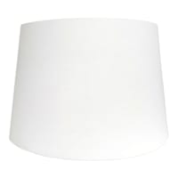 Crosby St. White & Silver Lined Tapered Drum Medium Table Lamp Shade, 12x14x9