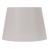 Off-White Tapered Drum Large Table Lamp Shade, 13x17x12