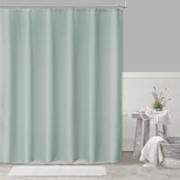 Providence Aqua Diamond Shower Curtain, 72"