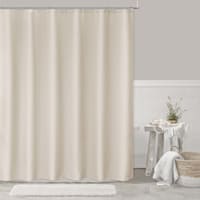 Providence Sand Diamond Shower Curtain, 72"