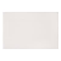 Providence White Waffle Border Memory Foam Cotton Bath Rug, 20x30