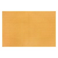 Crosby St. Ochre Waffle 100% Cotton Antimicrobial Bath Rug, 20x30