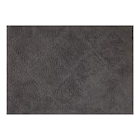 2-Pack Charcoal Diamond Bath Rug Set, 17x24 & 20x32