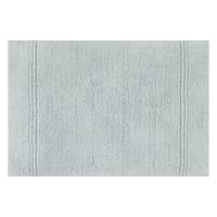 2-Pack Blue Simple Stripe Bath Rug Set, 17x24 & 20x32