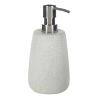Crosby St. Alder Cement Grey Soap Dispenser, 7.3"