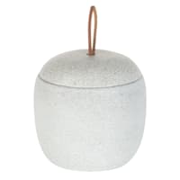 Crosby St. Alder Cement Grey Jar, 4"