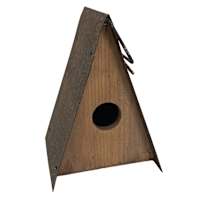 Honeybloom Rustic Birdhouse, 7.75"