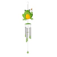 Frog Metal Wind Chime, 29"
