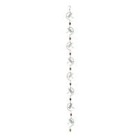 Honeybloom Metal Dragonfly Wind Chime, 72"