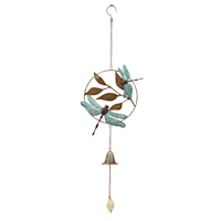 Honeybloom Dragonfly Wind Chime, 27"