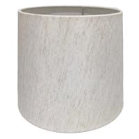 Light Tan Tapered Drum Small Table Lamp Shade, 9x11x9