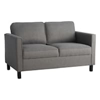 Drew Loveseat, Charcoal