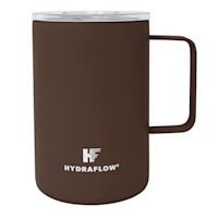 Hydraflow Cocoa Parker Steel Mug, 17oz
