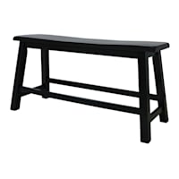 Providence Saddle Bench, Black