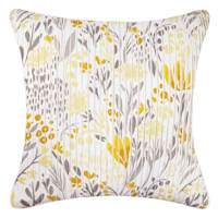 Gold Muted Garden Throw Pillow, 18"