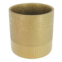 Crosby St. Indoor Textured Gold Planter, 6"