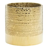 Crosby St. Indoor Textured Gold Planter, 5"