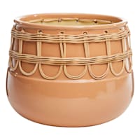 Tracey Boyd Indoor Woven Ceramic Pot, Large
