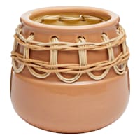 Tracey Boyd Indoor Woven Ceramic Pot, Small