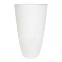 Nora White Outdoor Planter, Large