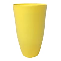 Nora Yellow Outdoor Planter, Medium