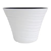 Sunny Club White Spout Outdoor Planter, Small