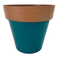 Felix Blue Outdoor Planter, Medium